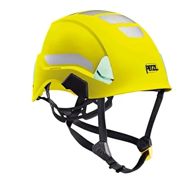 Image de PETZL Casque Strato Hi viz Mixte, Jaune, Taille Unique
