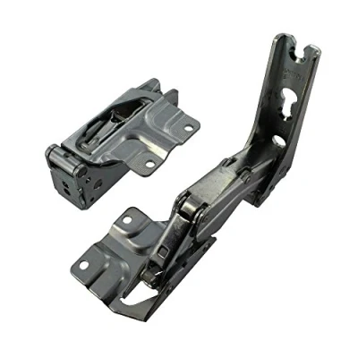 Image de Bosch 12004051 authentique Original 3704 5.0/3306 5.0/3307 5.0 Bosch/Neff/Siemens Lot de charnière porte supérieure et inférieure