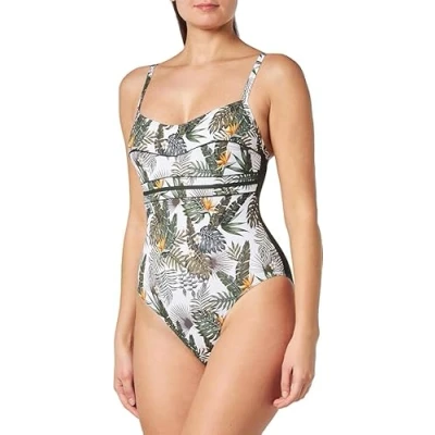 Image de HAUTE PRESSION Femme X1044 C01 T44 Maillot De Bain Une Pièce, Multicolore, 44 48 EU