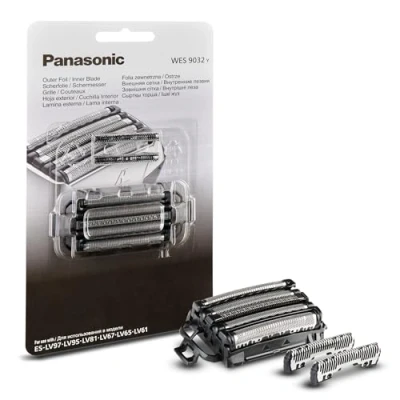 Image de Panasonic WES9032Y1361 Lames de Rechange pour Rasoirs Electriques ES LV97, LV95, LV81, LV69, LV67, LV65, LV61, Lot Mixte Système à 5 Acier Inoxydable Japonais Résistant l&#039;Eau