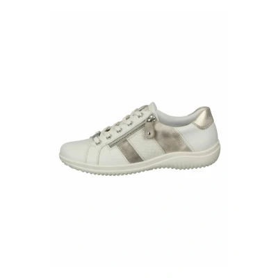 Image de Remonte Femme D1e00 Basket, Snow Perle Coquillage Blanc cassé 80, 37 EU