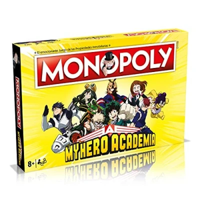 Image de Winning Moves Jeu de société Monopoly My Hero Academia Version Espagnol 20009000004 Multicolore