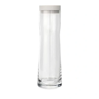 Image de blomus SPLASH Carafe à eau en verre, Moonbeam, capacité 1 litre, couvercle silicone/acier inoxydable, facile utiliser, (H x l P) : 29,5 9 cm, couleur 63780