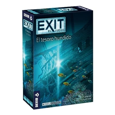 Image de Devir Iberia 227123 Exit El Trésor Hundido, multicolore version espagnole