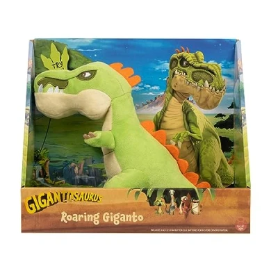 Image de Gigantosaurus, Dinosaure, Peluche de 25 cm, sonore et électronique, Modèle aléatoire, Jouet pour Les Enfants dès la Naissance, GIOCHI PREZIOSI, GGN05