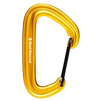 Image de Black Diamond Litewire Carabiner, Groesse BD:One Size, Farbe BD:Yellow