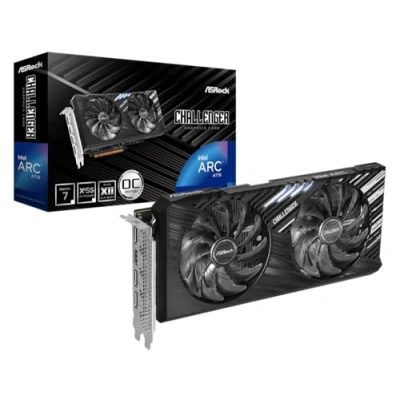Image de Carte graphique ASRock Intel Arc A770 Challenger SE 16 Go GDDR6 HDMI Tri DisplayPort