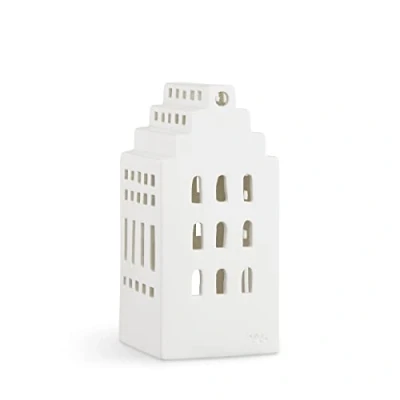 Image de Kähler Maison Lumineuse Manor Urbania Objet de Collection Design Danois Blanc
