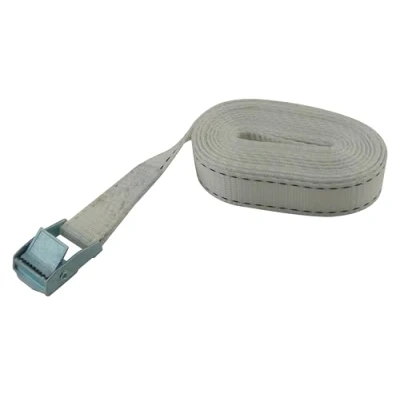 Image de Sangle Boucle zamak 25 mm x 2,5 m Blanc 200kg Lot de 2