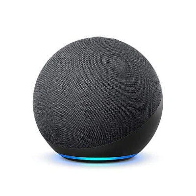 Image de Echo (4e génération) Enceinte connectée Bluetooth et Wi Fi au son premium, avec Dolby, hub connecté Alexa Anthracite