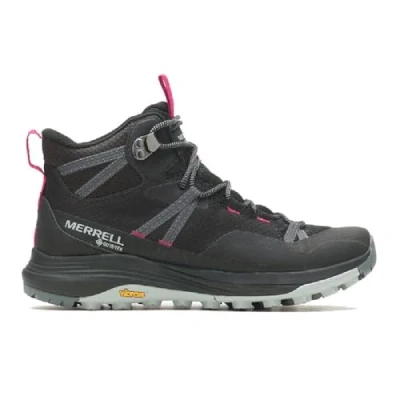 Image de Merrell Femme Siren 4 Mid GTX Chaussure de randonnée, Noir, 42.5 EU