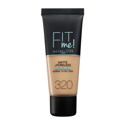 Image de Maybelline New York FIT ME Matte &amp; Poreless Makeup Fond de teint, Femme, Taille: 30 ml, 320 naturell