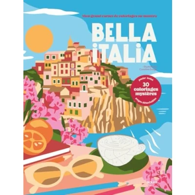 Image de Coloriages au numéro Bella Italia (Broché)