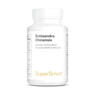 Image de Schisandra Chinensis Contribue à Normaliser les Fonctions du Foie et Système Respiratoire Aide Soutenir la Résistance de l’Organisme Normalisé 9% schizandrine Vegan Supersmart