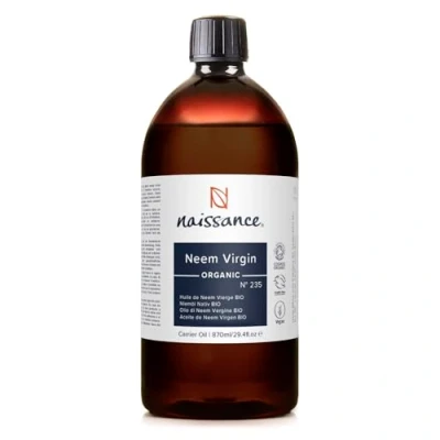 Image de Naissance Huile de Neem Vierge BIO (No. 235) 870ml 100% pure et naturelle, pression à froid