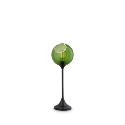 Image de DESIGN BY US Lampe à poser Ballroom, vert, verre, soufflé la bouche, intensité