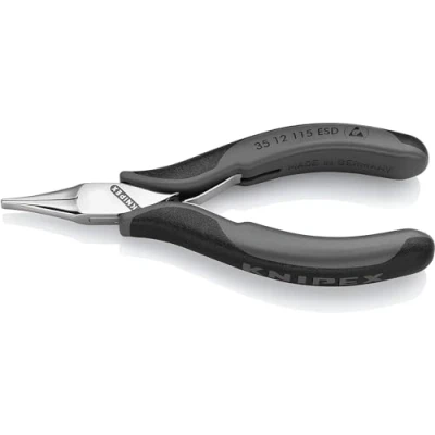 Image de Knipex Pince de préhension pour l&#039;électronique ESD avec gaines bi matière 115 mm 35 12