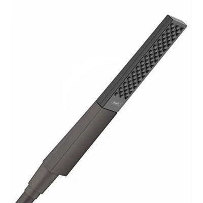 Image de hansgrohe Rainfinity Douchette à main 100 1 jet EcoSmart, noir chromé brossé, 26867340