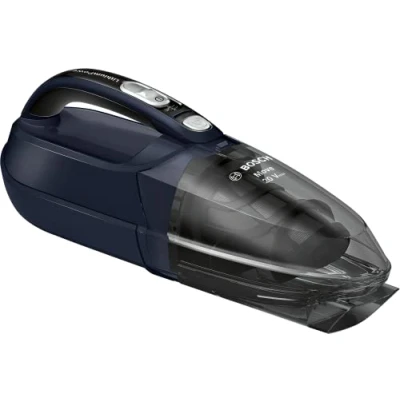 Image de Bosch Electroménager BHN20L, aspirateur à Main, léger et Compact, sans Fil avec Batterie Lithium ION Rechargeable, autonomie de 45 Min, 2 Vitesses, 20V, Bleu