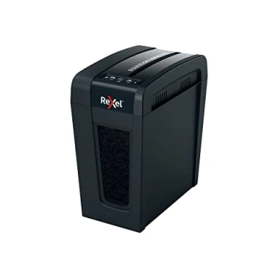 Image de Rexel 2020126 Secure X8 SL Whisper Shred Destructeur de Documents Coupe Croisée Sécurité P4, Capacité 9 8 Feuilles (70 80 g/m²), Corbeille 14 litres Amovible