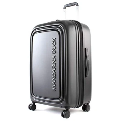 Image de Mandarina Duck Logoduck + Trolley Medium Exp Black (Noir) 45 X 69 32/35 (L H W)