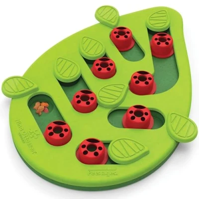 Image de Nina Ottosson de Petstages Jeu d&#039;intelligence Buggin Out pour chat à friandises/interactif