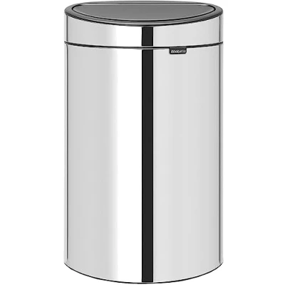 Image de Brabantia Poubelle Touch Bin, 40L, Acier Brillant, 72.7 x 43.5 30.2 cm