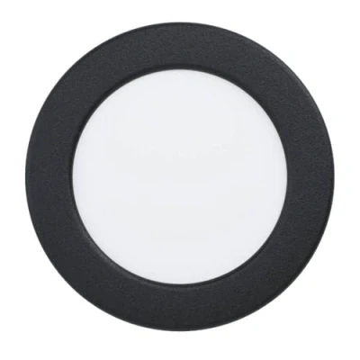 Image de EGLO connect Lampe encastrable LED intelligente Fueva 6 Z, noir, Ø12cm