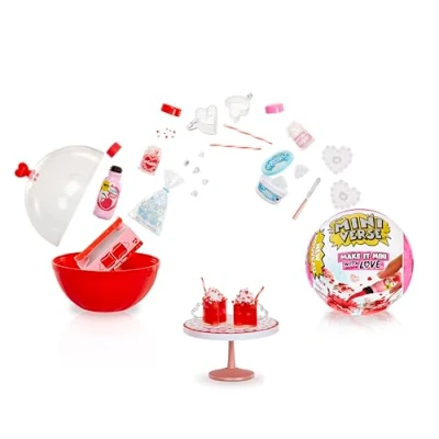 Image de MGA&#039;s Miniverse Make It Mini with Love Objets à Collectionner, Coeur, DIY, Activités, Jeu Résine, Réplique de Nourriture, À Partir 8 Ans, Non Comestible