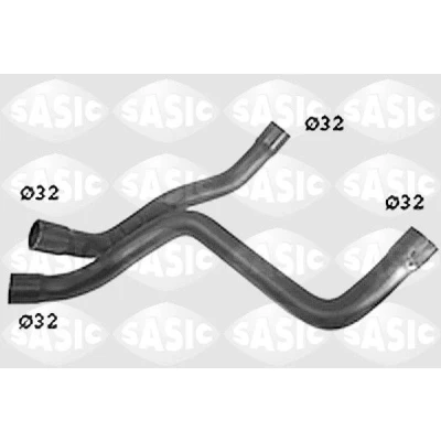 Image de SASIC SWH6835 Durite De Refroidissement gauche inférieur VOLKSWAGEN: Lupo / 3L, Polo III 3/5 portes, SEAT: Arosa