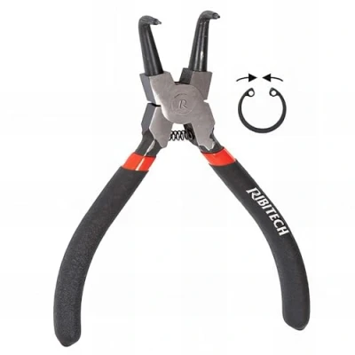 Image de RIBIMEX PR2PCIC160SU Pince à anneau de sécurité interne bec plié