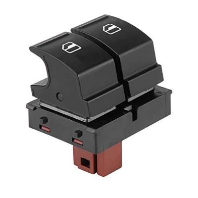 Image de Commutateur de vitre électrique avec Bouton Double Electrique Interrupteur à Fenêtre DC 12V Lève Commande