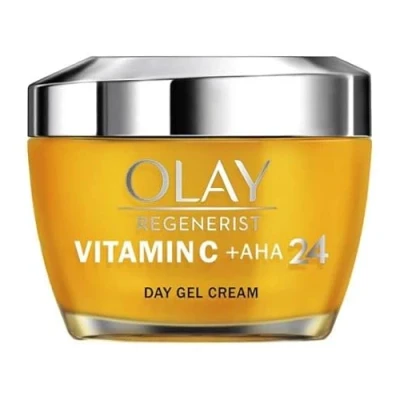 Image de Olay AHA24 + vitamine C Gel Crème de jour avec C, AHA et niacinamide pour une peau éclatante uniforme 50 ml
