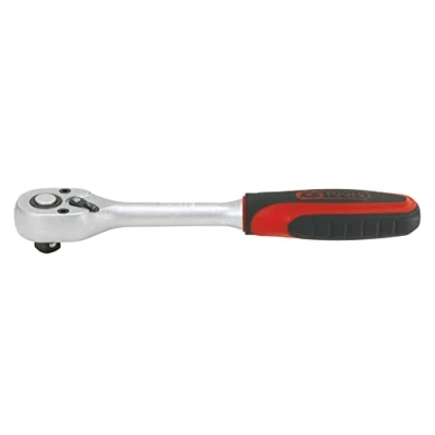 Image de KS TOOLS 922.3990 Cliquet 72 dents ULTIMATE 3/8&#039;&#039;, Rouge/Noir
