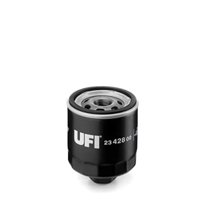 Image de UFI 23.428.00 Filtre à huile 3/4 16 UNF avec un clapet de non retour vissé VOLKSWAGEN: Polo III 3/5 portes, Lupo / 3L, Golf 4