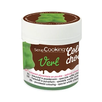 Image de SCRAP COOKING Color&#039;Choco Arôme Artificiel, Vert, 5 g