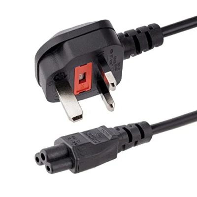 Image de Cordon d&#039;alimentation en trèfle pour ordinateur portable STARTECH 2 m Noir