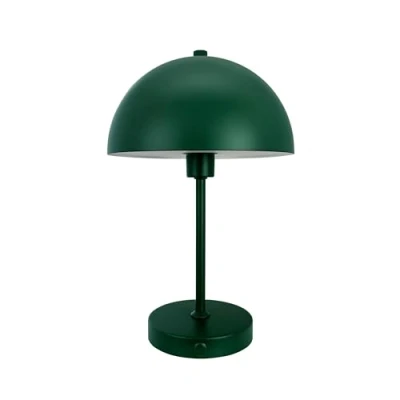 Image de Dyberg Larsen Stockholm Lampe de table 2.0 vert foncé bureau rechargeable chevet avec 6 heures d&#039;autonomie lecture pour l&#039;intérieur et l&#039;extérieur LED design