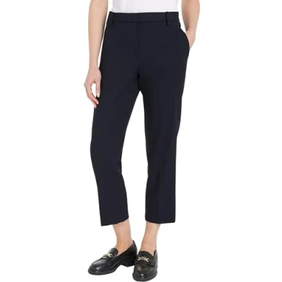 Image de Tommy Hilfiger CORE Pantalon classique, Femme, Taille: 32, Desert sky