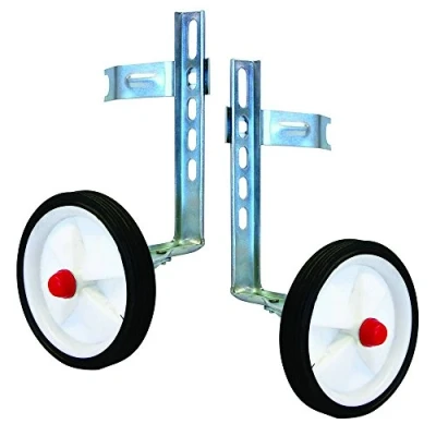 Image de Dresco roues latérales pour acier 12/16 pouce argent/noir 2 pièces