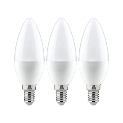 Image de Paulmann 28538 Lampe LED Bougie 3x5,5 watts ampoule Opale poire éclairage 2700 K E14
