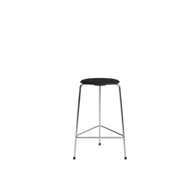 Image de Fritz Hansen High Dot counter stool 3 pieds Frêne noir chrome