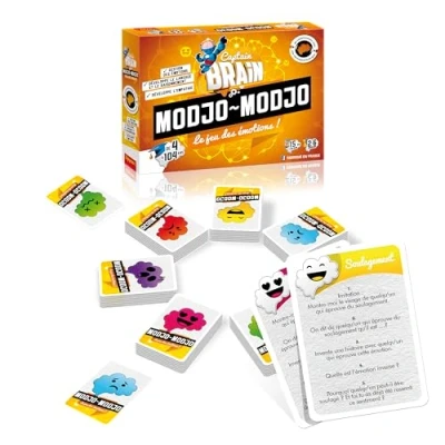 Image de SILVERLIT Captain Brain Modjo Stimule les fonctions cognitives identifier, comprendre et gérer leurs émotions Jeu de société A partir 4 ans, 430521
