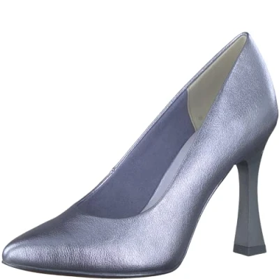 Image de Marco Tozzi BY Guido Maria Kretschmer Escarpins à talons hauts, Femme, Taille: 40, Polar metallic Imitation cuir haute qualité