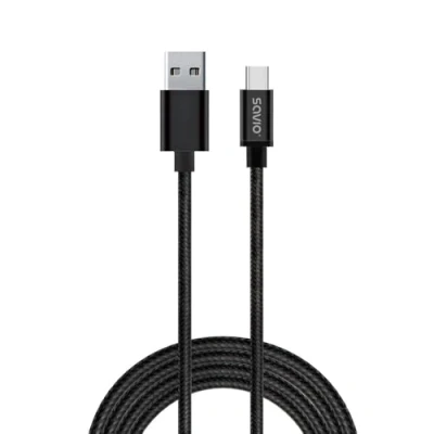 Image de Savio CL 129 câble USB 2 m 2.0 A C Noir Neuf