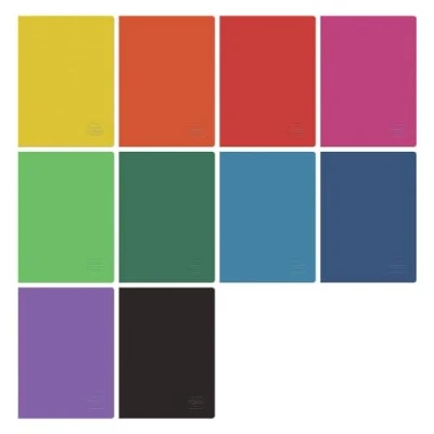 Image de Herlitz® Cahier d&#039;école B5 96 feuilles à carreaux Carnet de notes d&#039;études d&#039;écriture pour étudiant calligraphie apprendre Couleur au choix Collection Rainbow Classic