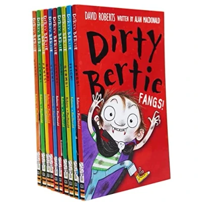 Image de Dirty Bertie series Collection David Roberts 10 Books Gift Set Pack bundle (B...