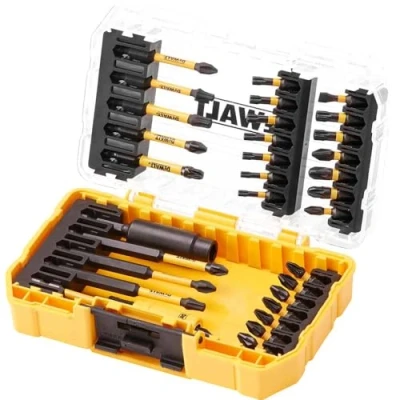Image de DeWalt DT70743T QZ Coffret TOUGHCASE 32 Pièces Embouts de Vissage FLEXTORQ Pour Perceuse Visseuse