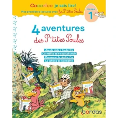Image de Cocorico Je sais lire ! premières lectures avec les P&#039;tites Poules compil 2024 (Broché)