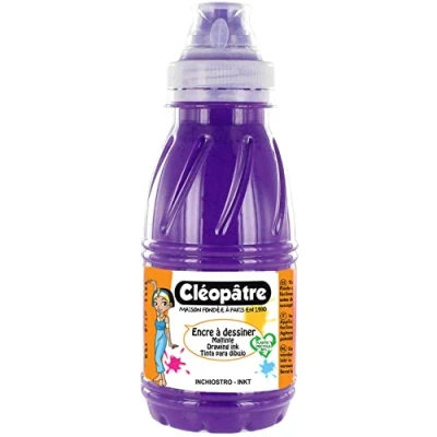 Image de CLEOPATRE Encre à Dessiner Violet au format de 250 ml